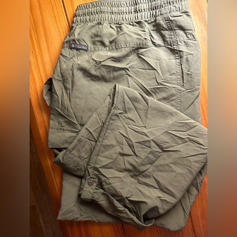 Columbia pants. Light weight. Pants or roll to capris.